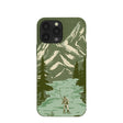 Coque iPhone 13 Pro Max « Pêche matinale au sol forestier »