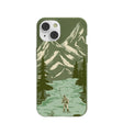 Coque pour iPhone 14 pour la pêche matinale en forêt