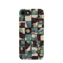 Coque puzzle mosaïque London Fog pour iPhone 6/6s/7/8/SE