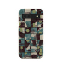 Coque Google Pixel 8a Motif puzzle en mosaïque London Fog