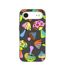 Black Mushroom Party iPhone Air Case
