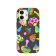 Coque iPhone 17 Black Mushroom Party
