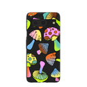 Coque Google Pixel 8 à motif champignon noir