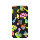 Coque Samsung Galaxy S23 Black Mushroom Party