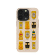 Seashell Mustard Fan iPhone 13 Pro Case