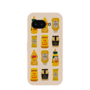 Seashell Mustard Fan Google Pixel 9a Case