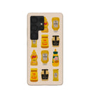 Seashell Mustard Fan Samsung Galaxy S25 Ultra Case