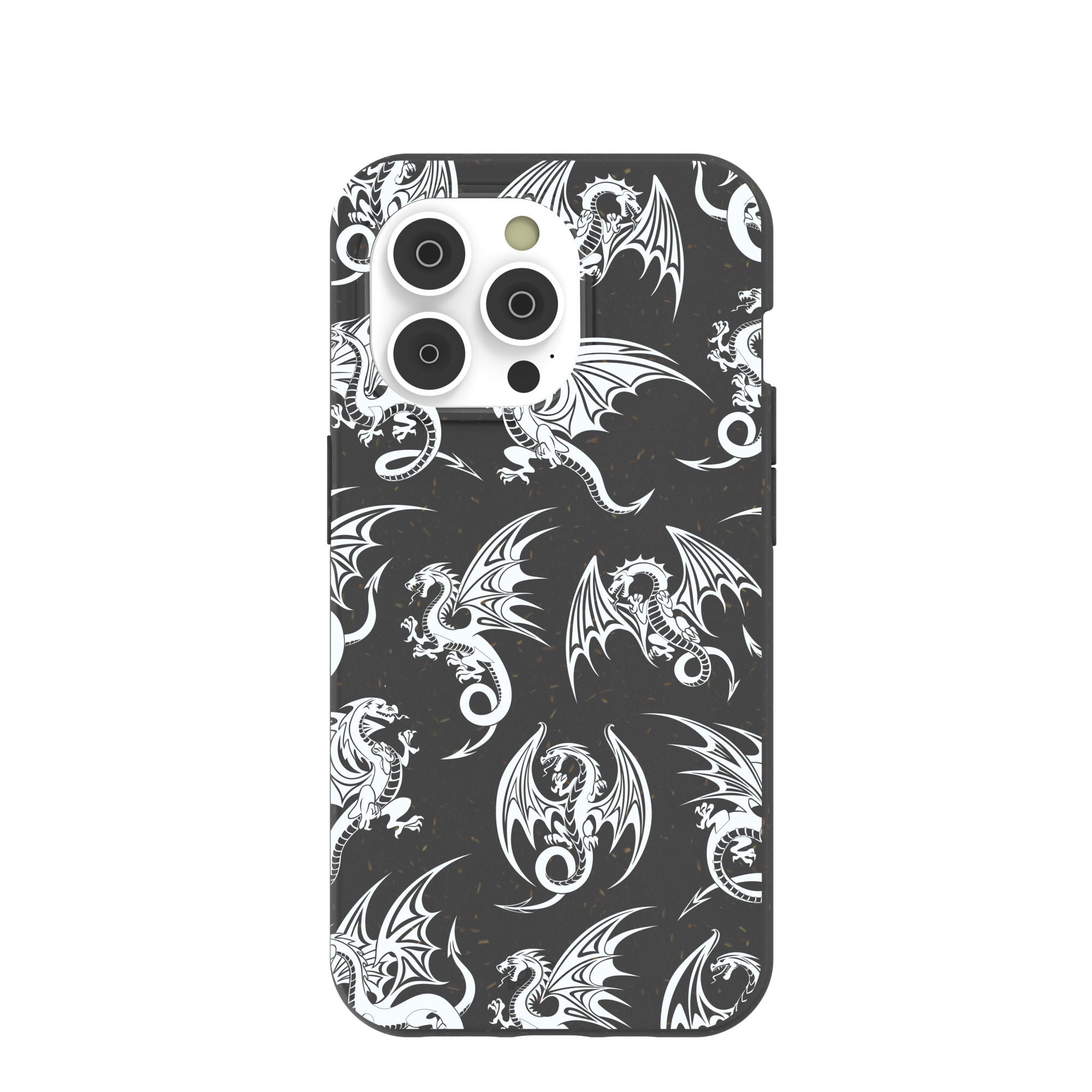 Black Mythical Dragons iPhone 14 Pro Case – Pela Case
