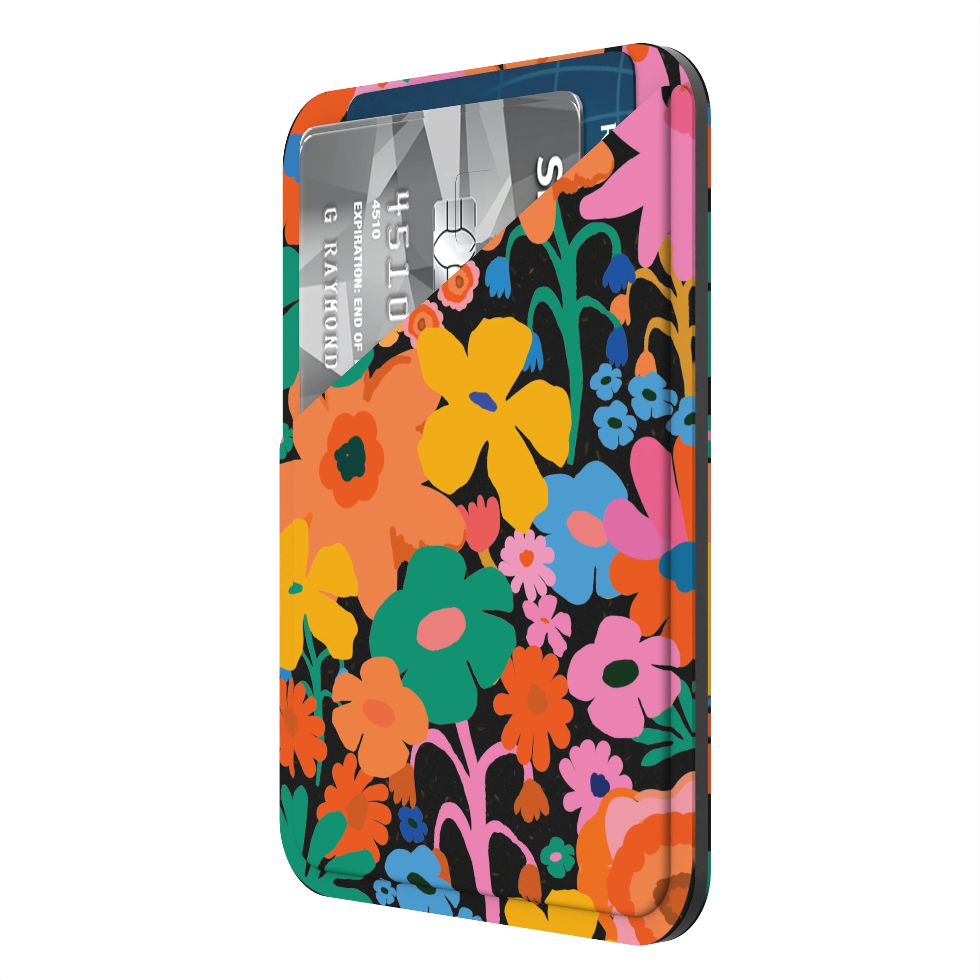 Black Bright Spring Mini Wallet – Pela Case