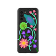 Coque Samsung Galaxy S21 Jardin Néon Noir