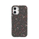 Coque iPhone 16 Jardin de nuit noire