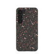 Black Night Garden Samsung Galaxy S25 Case