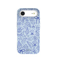 Coque iPhone Air bleu poudre Ocean Charms