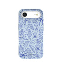 Coque iPhone Air bleu poudre Ocean Charms
