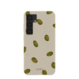 Coque pour Samsung Galaxy S25 Motif London Fog Olive Party