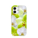 Sage Green Orchid Blooms iPhone 17 Case