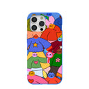 Electric Blue Pals iPhone 15 Pro Max Case