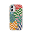 Coque patchwork coquillages pour iPhone 16