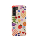 Coque pour Samsung Galaxy S22 avec motif coquillages et crayons