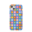 Electric Blue Petal Pop iPhone 15 Plus Case