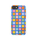Electric Blue Petal Pop iPhone 6/6s/7/8/SE Case