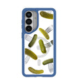 Coque transparente à motif cornichons pour Samsung Galaxy S26+ (Plus) avec True Blue Ridge (chargement magnétique inclus)