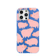 Electric Blue Piggies iPhone 16 Pro Max Case
