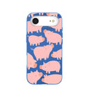 Coque iPhone Air Electric Blue Piggies