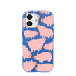 Electric Blue Piggies iPhone 17 Case