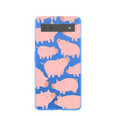Electric Blue Piggies Google Pixel 6a Case