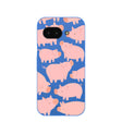 Electric Blue Piggies Google Pixel 9a Case