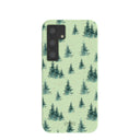 Coque Samsung Galaxy S24 Vert Sauge et Pin