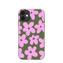 Forest Floor Pink Blooms iPhone 11 Case