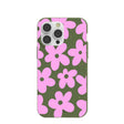 Forest Floor Pink Blooms iPhone 14 Pro Max Case