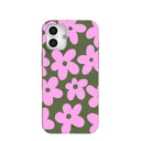 Coque iPhone 16 Plus Forest Floor Pink Blooms