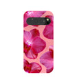 Bubblegum Pink Pink Orchids Google Pixel 9/9 Pro Case
