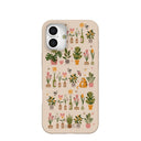 Coque iPhone 16 Plus Motif coquillages et fleurs