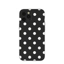 Black Polka Confetti iPhone 12 Pro Max Case