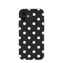 Coque Confettis à pois noirs pour iPhone 12/iPhone 12 Pro