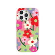 Coque pour iPhone 15 Pro Motif coquelicot rose bubblegum