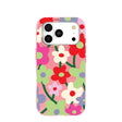 Coque pour iPhone 17 Pro Motif coquelicot rose bubblegum