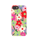 Bubblegum Pink Poppy Flora iPhone 6/6s/7/8/SE Case