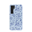 Coque Samsung Galaxy S25+(Plus) en porcelaine bleu poudre