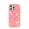Coque Pretty Picnic rose bonbon pour iPhone 16 Pro Max
