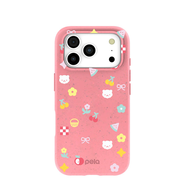 CASSETIFY タカシ・ムラカミ コラボ iPhone17proケースピンク Takashi Murakami x CASETiFY Smile (Pink) 21