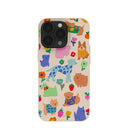 Coque pour iPhone 13 Pro Motif coquillages et fleurs