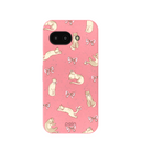 Coque rose bonbon Purrfection pour Google Pixel 9a