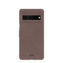 Chocolate Brown Google Pixel 7 Phone Case