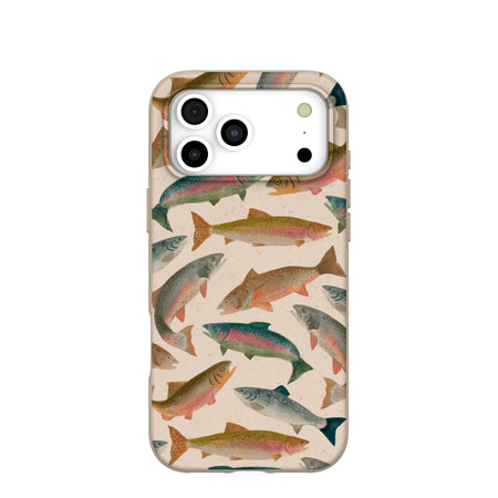 Seashell Rainbow Trout iPhone 17 Pro Max Case Seashell Rainbow Trout iPhone 17 Pro Max Case