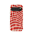Seashell Red Checks Google Pixel 10/10 Pro Case